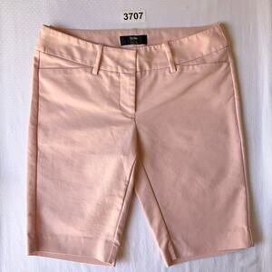 Mossimo Stretch Extensible Women Dress Shorts size 2 Above Knee Sweet Pink